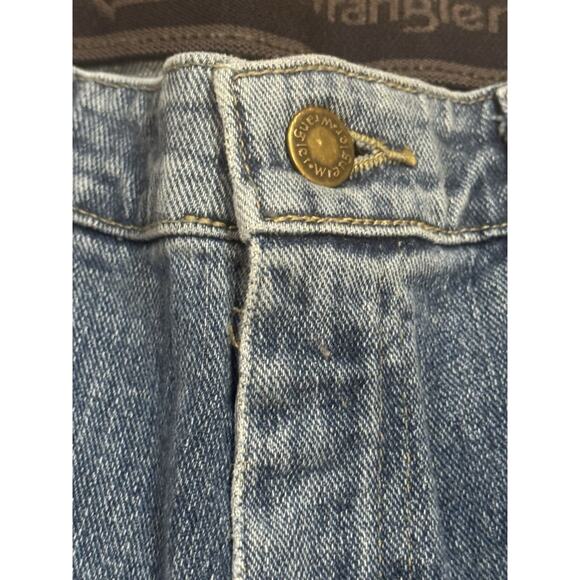 NWT Wrangler Jeans Men 34X29 Relaxed Fit Flex Denim Blue Straight Leg Western - Picture 2 of 7